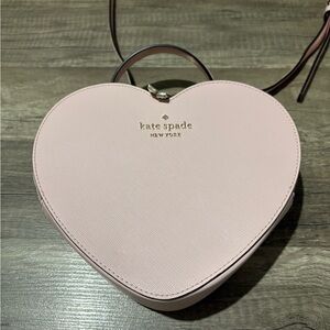 Kate Spade Pink Heart Crossbody Bag